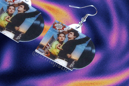 (READY TO SHIP) Lana Del Rey Norman Fucking Rockwell Vinyl Album Handmade Earrings!