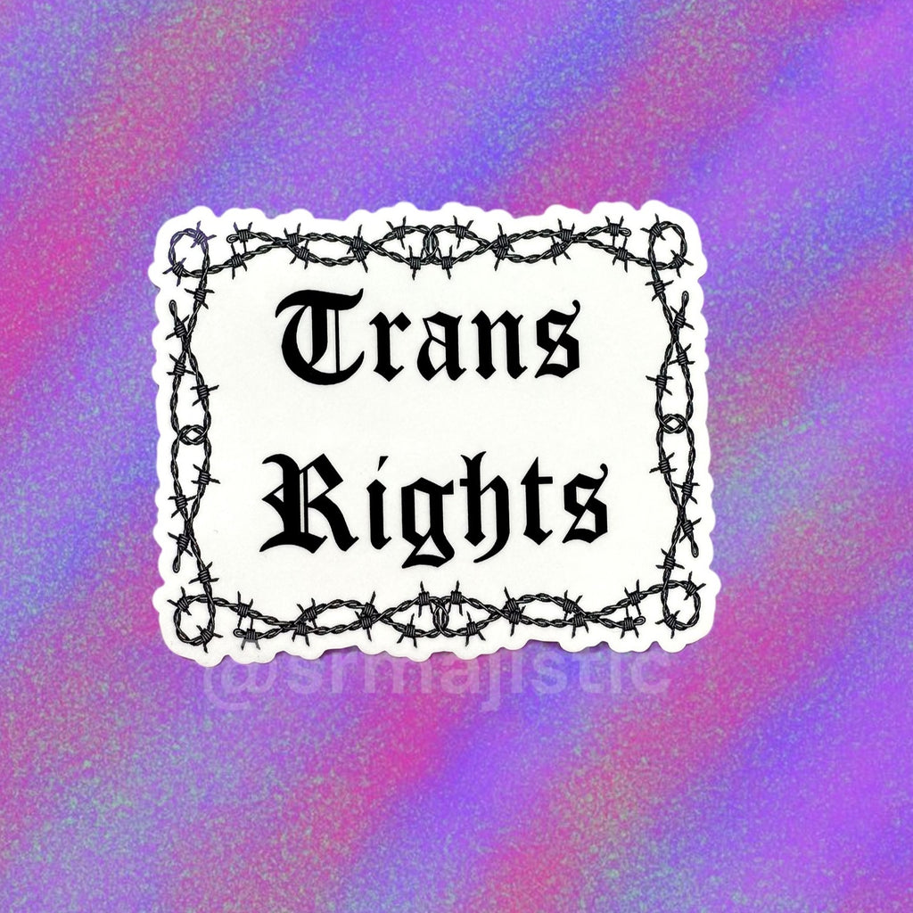 Trans Rights Bumper Stickers!