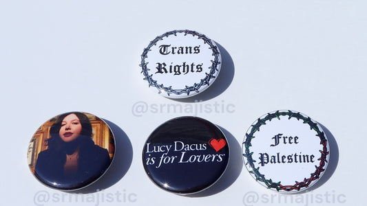 Lucy Dacus Buttons!