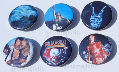Horror Movie Buttons!