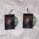 (READY TO SHIP)  Killer Clowns from Outer Space (1988) DVD 2D detailed Handmade Earrings!