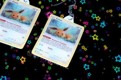 (READY TO SHIP) Pokémon Cards Detailed Handmade Earrings!