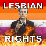 Bumper Stickers of Saul Goodman Better Call Saul Flaming Pride Flag