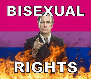 Bumper Stickers of Saul Goodman Better Call Saul Flaming Pride Flag