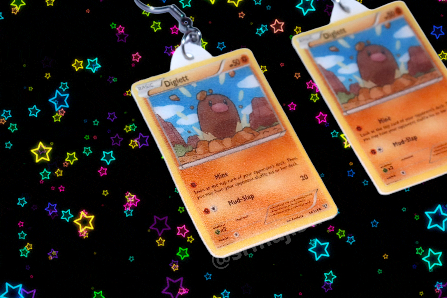 (READY TO SHIP) Pokémon Cards Detailed Handmade Earrings!