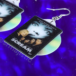 Scream (1996) Movie DVD 2D detailed Handmade Earrings!