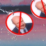 I Hate Dr. Phil ‘No’ Symbol Funny Meme Handmade Earrings!