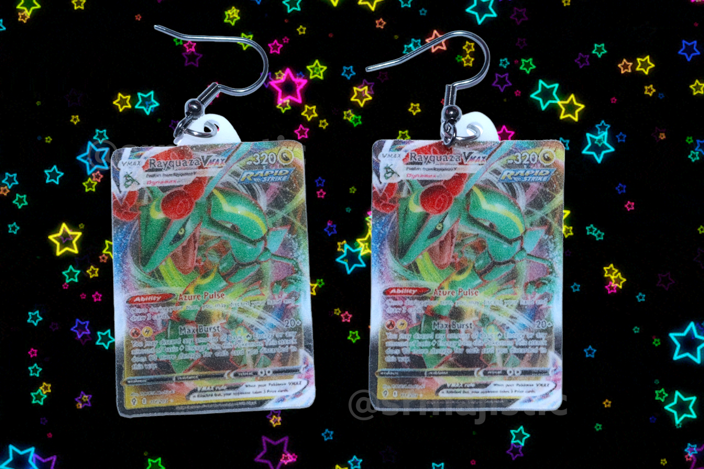 (READY TO SHIP) Pokémon Cards Detailed Handmade Earrings!
