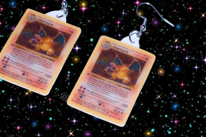 (READY TO SHIP) Pokémon Cards Detailed Handmade Earrings!