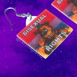 Freddy Fazbear 5 Nights at Freddy’s Collection of Flaming Pride Flags Handmade Earrings!