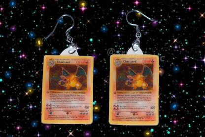 (READY TO SHIP) Pokémon Cards Detailed Handmade Earrings!
