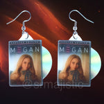 M3gan/Megan (2022) DVD 2D detailed Handmade Earrings!