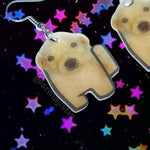 Among Us Jotchua Puppy Dog Meme Funny Handmade Earrings!