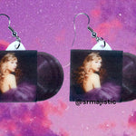 Taylor Swift Speak Now (Taylor’s Version) Vinyl Album Handmade Earrings!