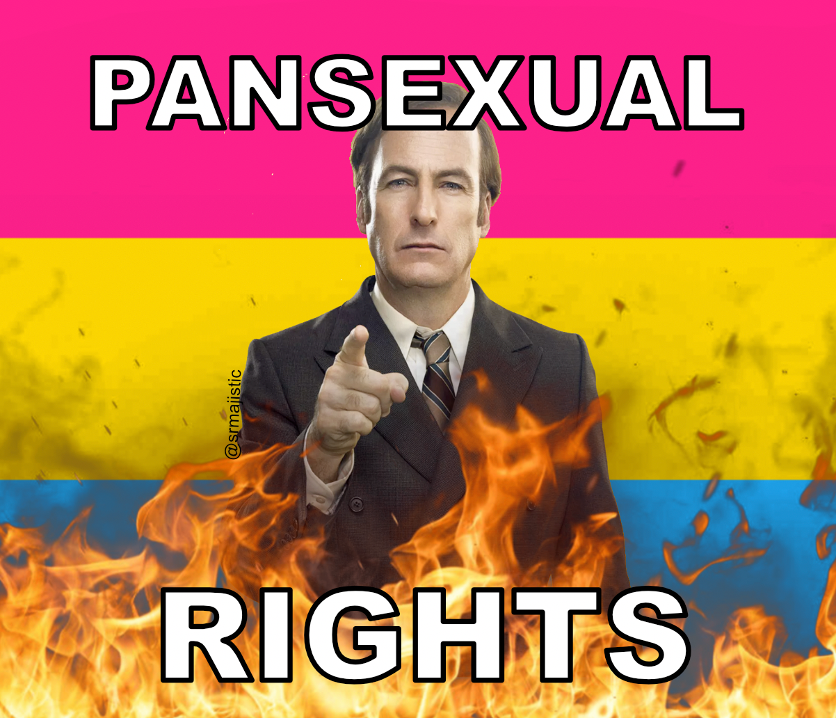 Bumper Stickers of Saul Goodman Better Call Saul Flaming Pride Flag