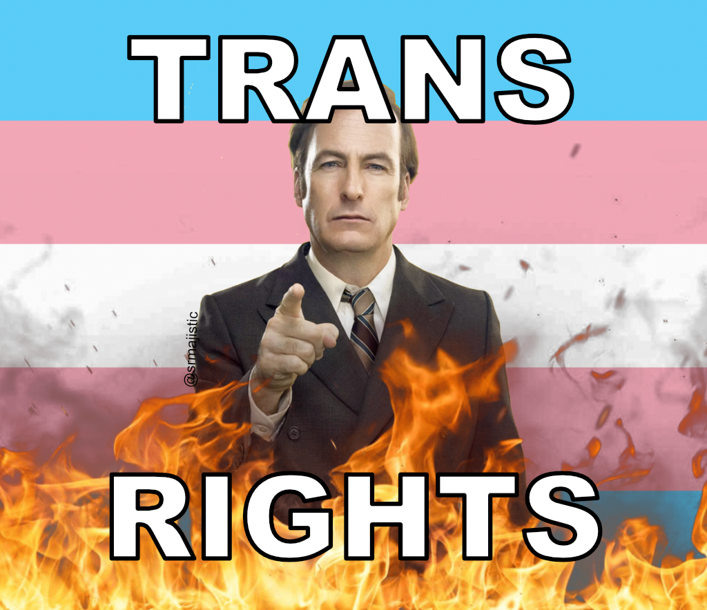 Bumper Stickers of Saul Goodman Better Call Saul Flaming Pride Flag