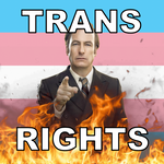 Bumper Stickers of Saul Goodman Better Call Saul Flaming Pride Flag