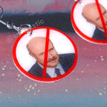 (READY TO SHIP) I Hate Dr. Phil ‘No’ Symbol Funny Meme Handmade Earrings!