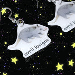 Opossum Avril Lavigne Meme Handmade Earrings!
