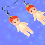Sonny Angel Strawberry Cherub Handmade Earrings!