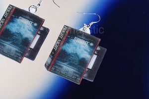 (READY TO SHIP) Fright Night (1985) VHS Tape 2D detailed Handmade Earrings!