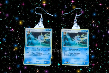 (READY TO SHIP) Pokémon Cards Detailed Handmade Earrings!