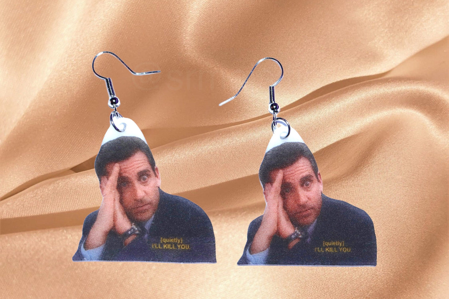 (READY TO SHIP) The Office Characters Funny Handmade Earrings!