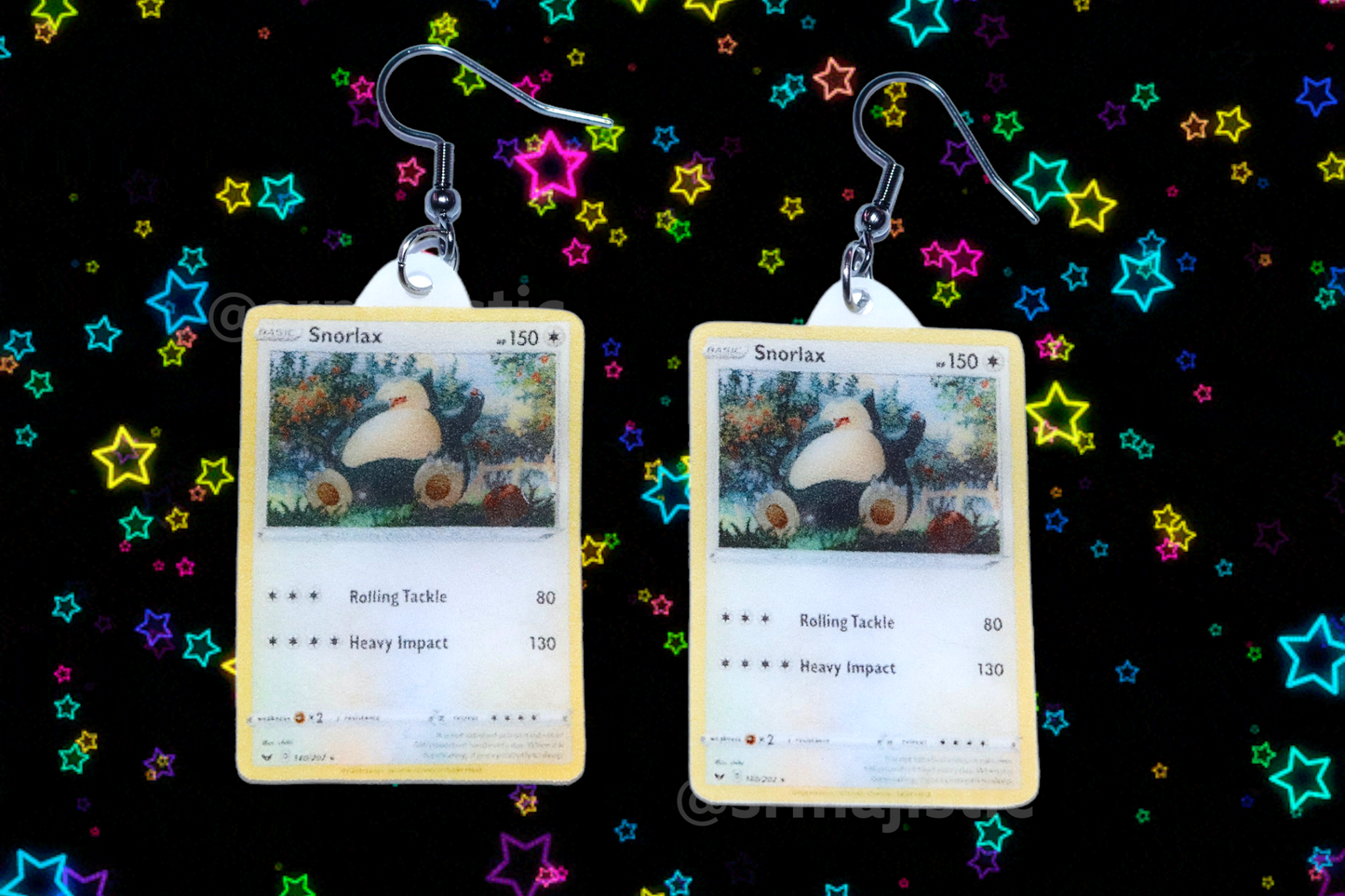(READY TO SHIP) Pokémon Cards Detailed Handmade Earrings!