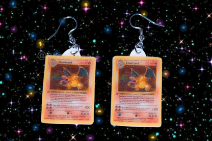 (READY TO SHIP) Pokémon Cards Detailed Handmade Earrings!