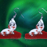 Autism/TBH Creature in Blood Meme Funny Handmade Earrings!