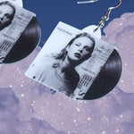 Taylor Swift Reputation Vinyl Album Handmade Earrings!