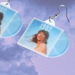 Taylor Swift 1989 (Taylor’s Version) Vinyl Album Handmade Earrings!