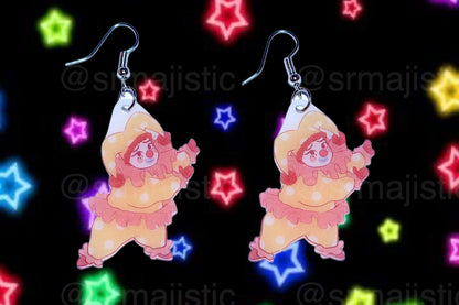Clown Family Funky Handmade Earrings (collaboration with @saltnox)