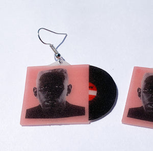 Tyler, The Creator IGOR Vinyl Album Handmade Earrings
