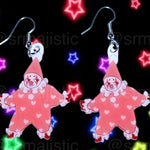 Clown Family Funky Handmade Earrings (collaboration with @saltnox)