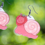 Sweet Strawberry Animal Handmade Earrings (collaboration with @saltnox)