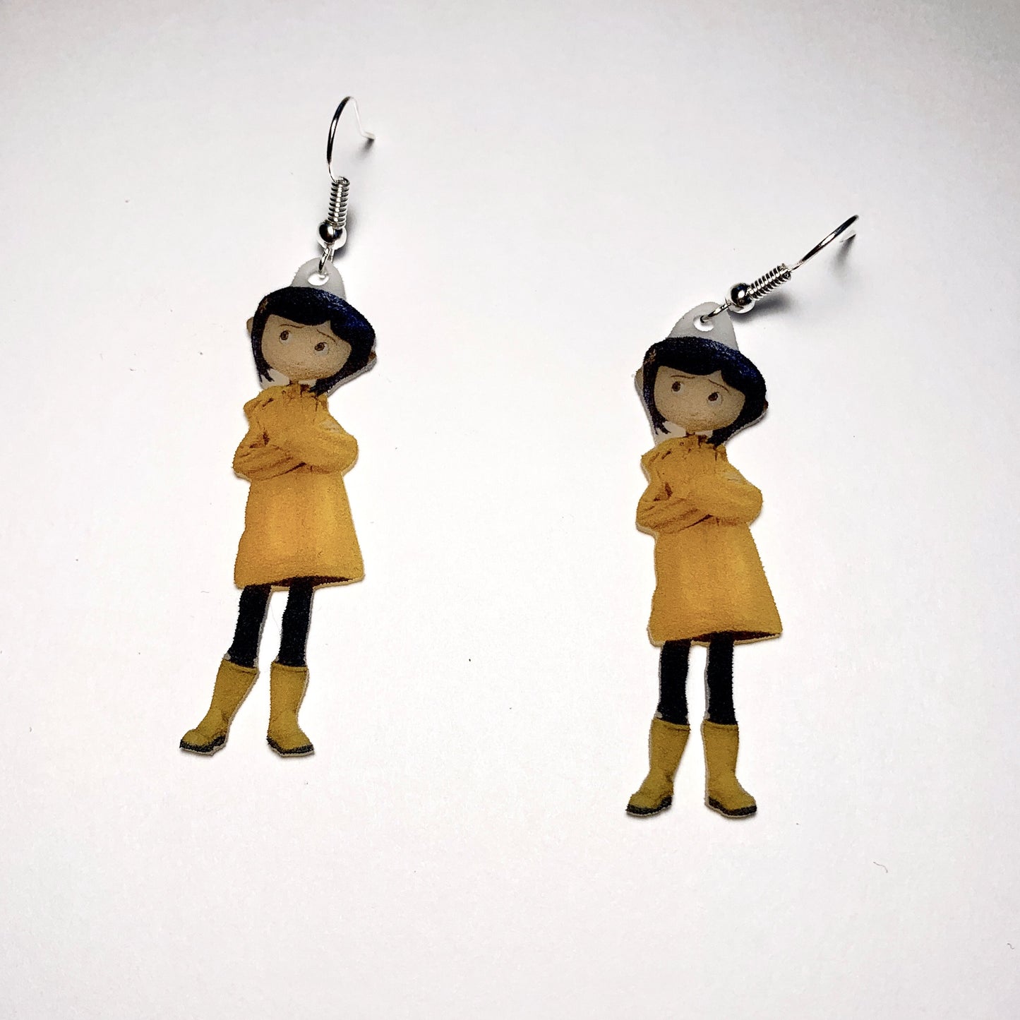 Coraline Cartoon Character Handmade Earrings!