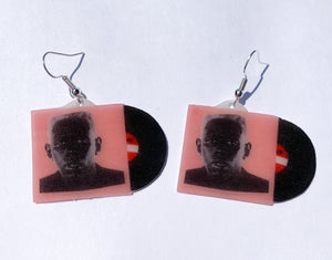 Tyler, The Creator IGOR Vinyl Album Handmade Earrings