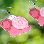 Sweet Strawberry Animal Handmade Earrings (collaboration with @saltnox)