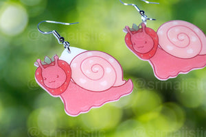 Sweet Strawberry Animal Handmade Earrings (collaboration with @saltnox)