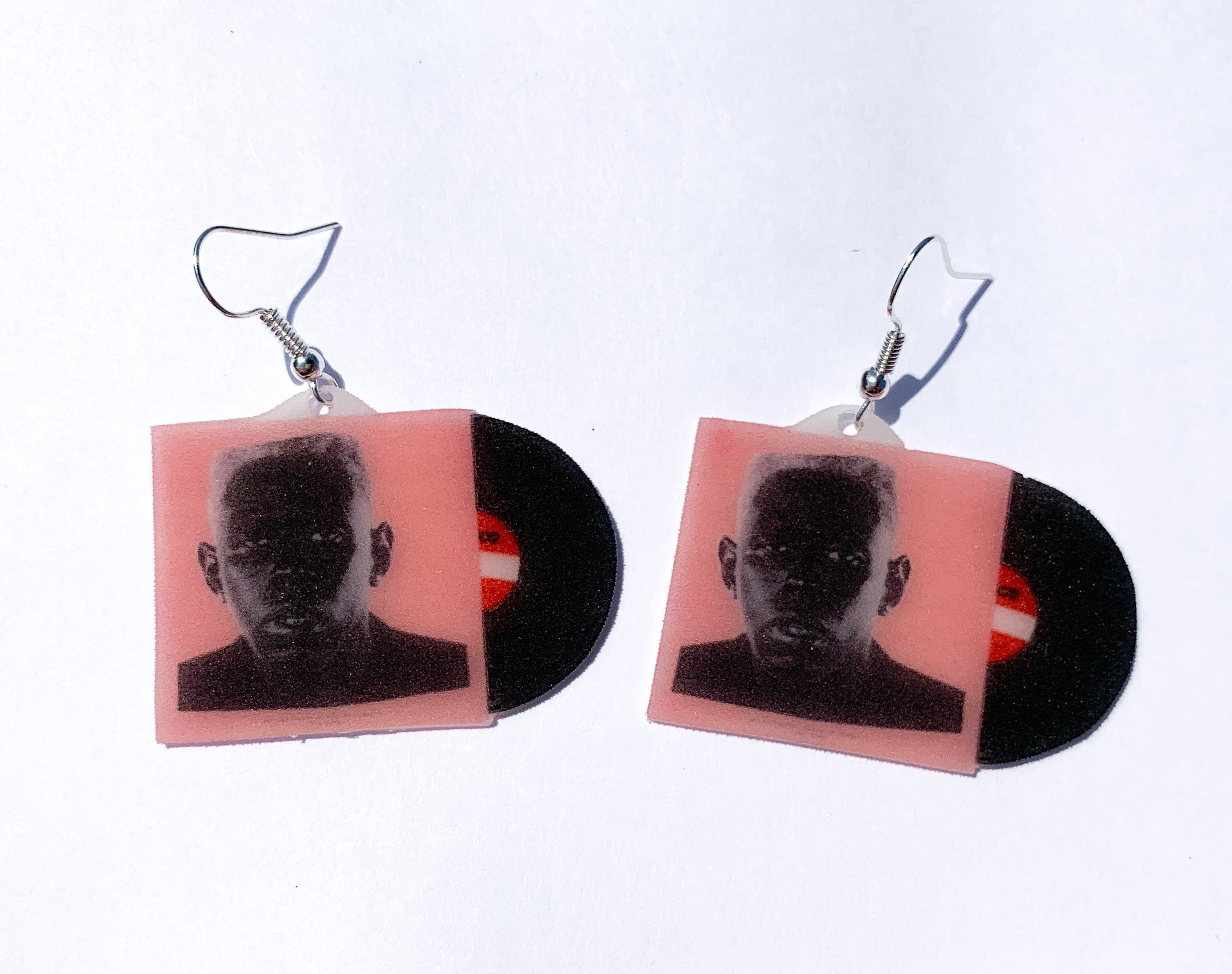 Tyler, The Creator IGOR Vinyl Album Handmade Earrings