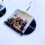 Mamma Mia Musical Soundtrack Vinyl Album Handmade Earrings!