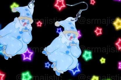 Clown Family Funky Handmade Earrings (collaboration with @saltnox)