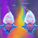 Alternative Pride Stylized Handmade Earrings (collaboration with @saltnox)