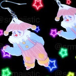 Clown Family Funky Handmade Earrings (collaboration with @saltnox)
