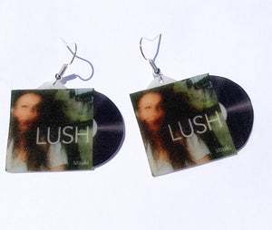 Mitski LUSH Vinyl Album Handmade Earrings!