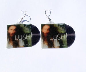 Mitski LUSH Vinyl Album Handmade Earrings!