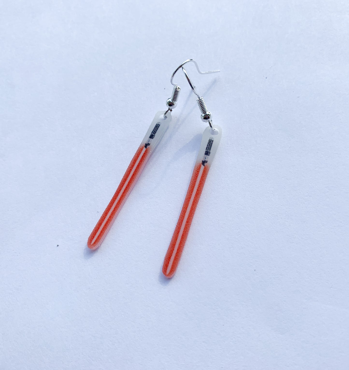 Star Wars Light Saber Handmade Earrings!