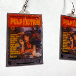 Pulp FIction Movie Poster Handmade Earrings!