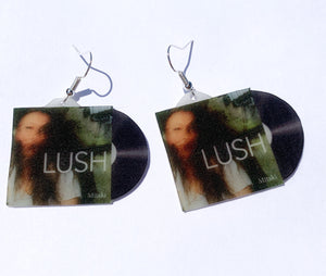 Mitski LUSH Vinyl Album Handmade Earrings!